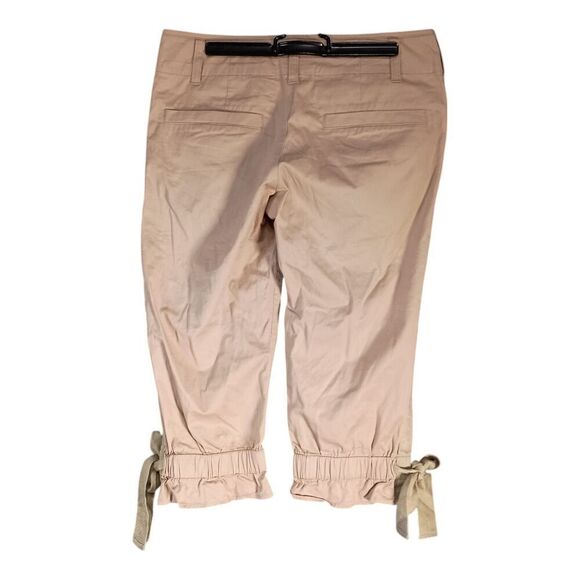 Jill Stuart Capris Pants Tan Beige Women's 0/US 28 - Picture 2 of 3